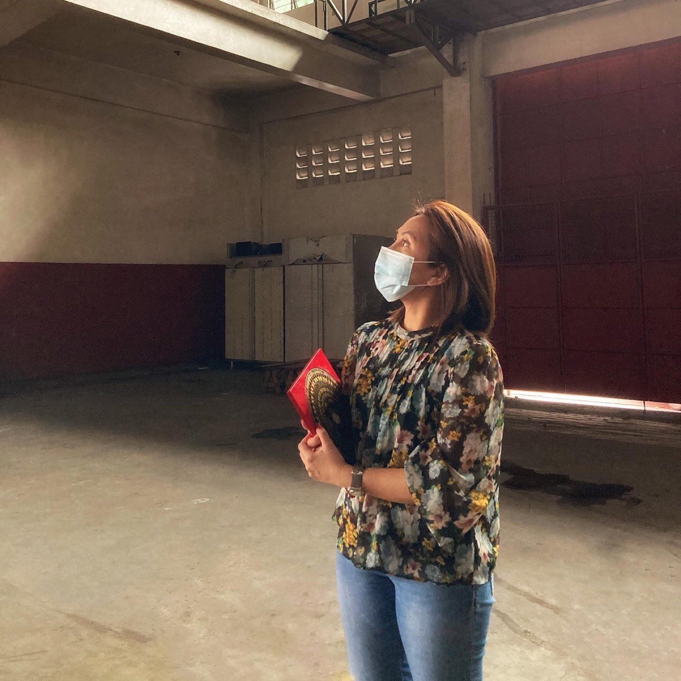 Master Judith at a warehouse assessment